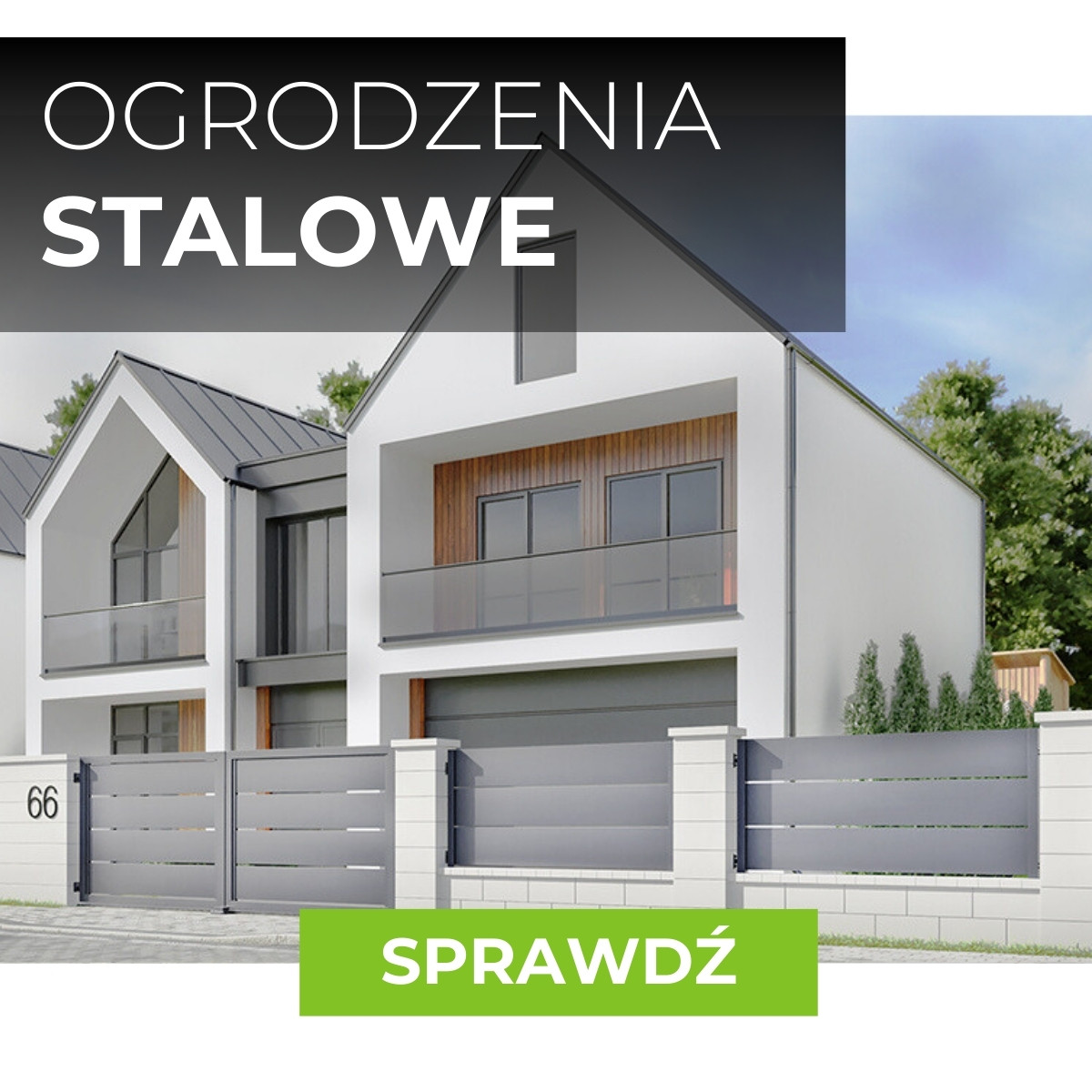 Ogrodzenia stalowe