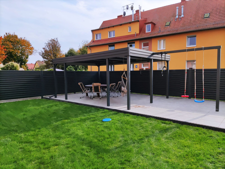 Jalousie Premium Flügeltor