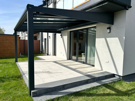 Terrassenüberdachung von 10x4,5 m