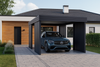 Carport für ein Auto – 4× modulare Seitenwand, vertikal