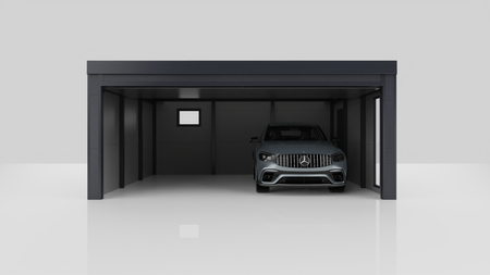 Zateplená dvojgaráž z PIR panelů 6 cm – 6×6 m