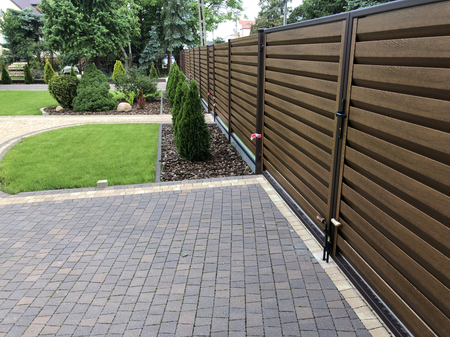 Brama skrzydłowa Żaluzja Premium