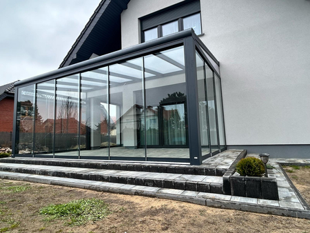 Terrassenüberdachung von 6x4 m