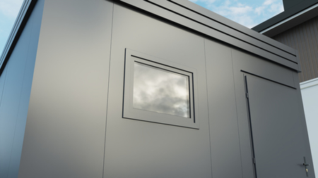 Zateplená dvojgaráž z PIR panelů 6 cm – 6×6 m