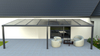 Terrassenüberdachung von 8x3 m