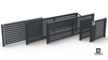 Palisade Querriegel Standard