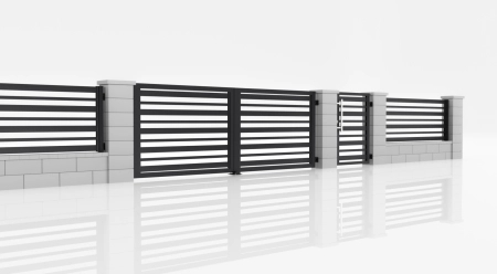 Horizontales Drehtor Classic