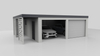 Gedämmte Garage mit zusätzlichem Carport – 8,5x6m