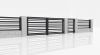 Posuvná brána Horizontal Classic