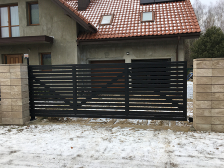 Palisade+ Schiebetür