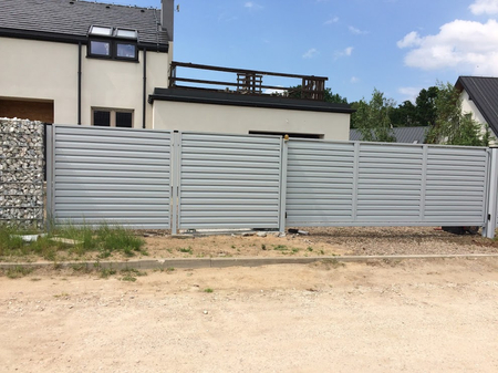 Jalousie Premium Flügeltor