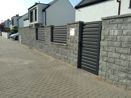 Brama przesuwna Żaluzja Premium