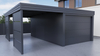 Carport mit PIR-Garage - 2x Modularwand