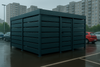 Wiata śmietnikowa 6x4 m - ścianka Modern+