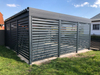 Carport für ein Auto - 4x horizontale Wand