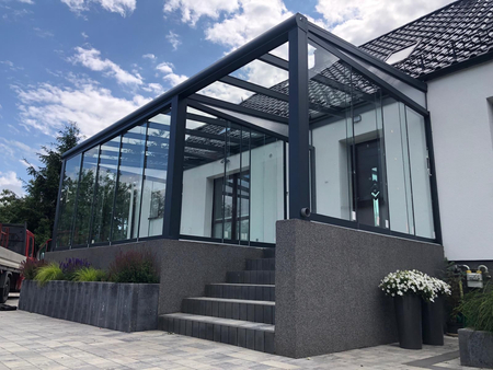 Terrassenüberdachung von 7x5 m