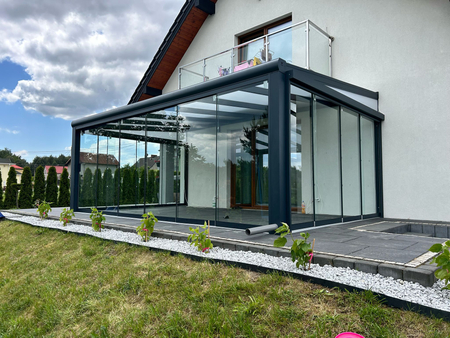 Terrassenüberdachung von 6x4 m