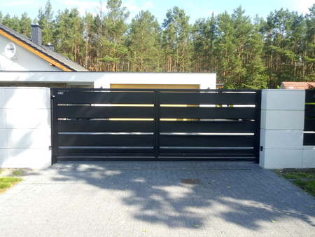 Brama przesuwna Modern+