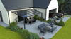 Terrassenüberdachung von 5x2 m