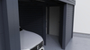 Carport mit Abstellraum und integrierter Garage - Wellblech