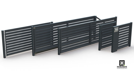 Zaunfeld im Palisadenzaun