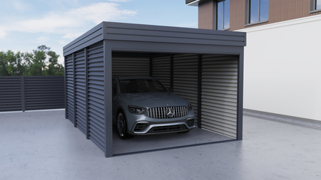 Garage Typ Welle