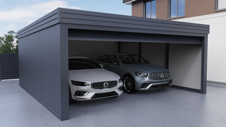 Garaż dwustanowiskowy typu PIR