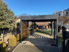 Carport für ein Auto - 4x Palisade Wand
