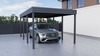 Carport für ein Auto - ohne Wände