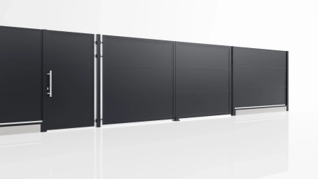 Moderní plotové pole Modul 60 – 250 cm | RAL 7016