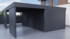 FALA Carport mit Garage - 2x PIR-Wand
