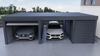 Carport mit Abstellraum und integrierter Garage - Wellblech
