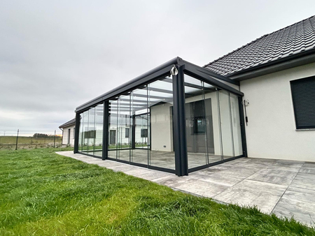 Zadaszenie tarasowe o wymiarach 12x4,5 m